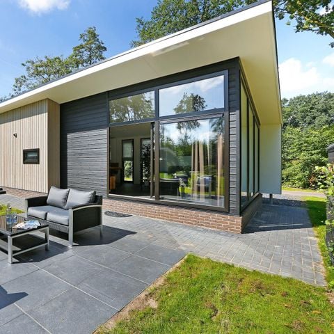 Lodge 4 personen - Grand Modern - met Finse sauna