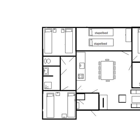 VAKANTIEHUIS 10 personen - 10p bungalow Comfort