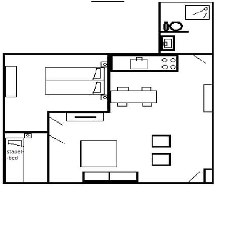 Bungalow 4 personen - Plus