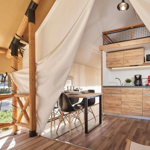 Safaritent 4 personen - Glampingtent Beachfront Luxe