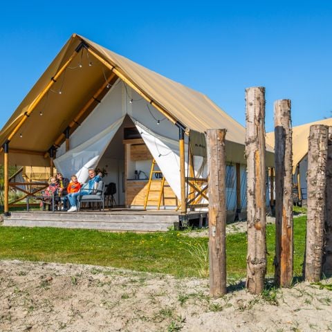 Safaritent 4 personen - Glampingtent Beachfront Luxe