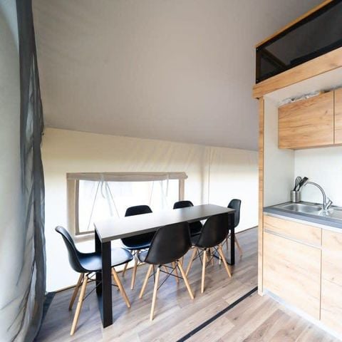 Lodge 6 personen - Kiezel Lodge XL 6