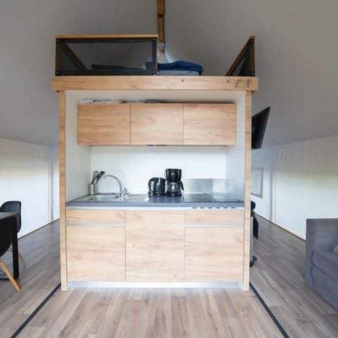 Lodge 6 personen - Kiezel Lodge XL 6