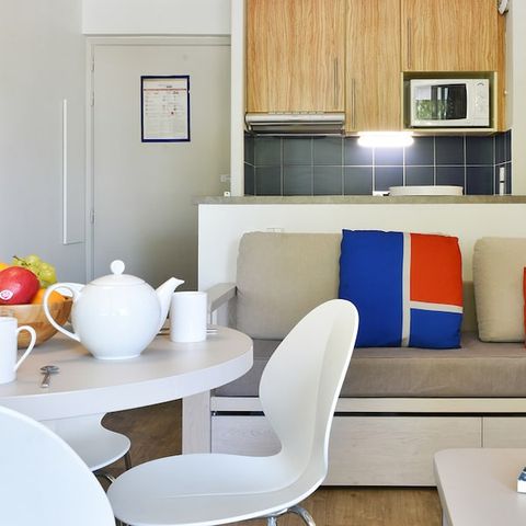Studio 4 personen - Studio - 1 sleeping alcove - Terrace - Air conditioned