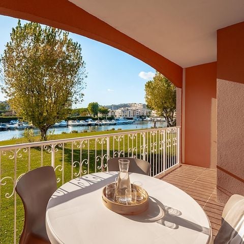 Studio 4 personen - Studio - 1 sleeping alcove - Terrace or balcony - River view