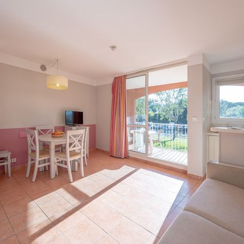 Studio 4 personen - Studio - 1 sleeping alcove - Terrace or balcony - River view