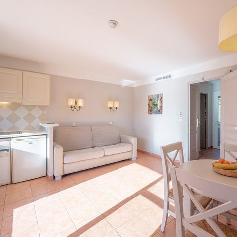 Studio 4 personen - Studio - 1 sleeping alcove - Terrace or balcony - River view