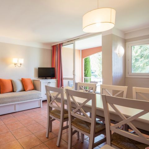 APPARTEMENT 6 personen - - 1 bedroom + 1 sleeping alcove - Terrace or balcony - River view