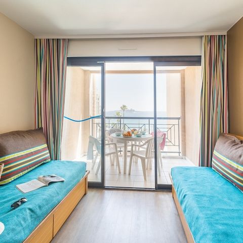 Studio 5 personen - Studio - 1 sleeping alcove - Sea view - Terrace or balcony