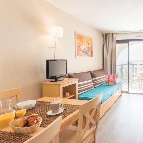 Appartement 5 personen - - 1 bedroom - Sea view - Terrace or balcony