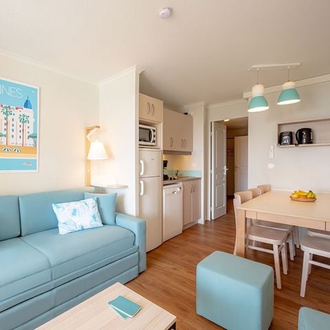 APPARTEMENT 6 personen - - 1 bedroom + 1 sleeping alcove - Air-conditioned - Terrace or balcony