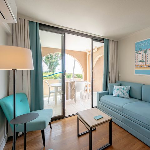 APPARTEMENT 6 personen - - 1 bedroom + 1 sleeping alcove - Air-conditioned - Terrace or balcony