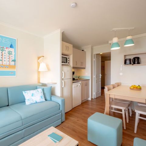 APPARTEMENT 6 personen - - 1 bedroom + 1 sleeping alcove - Air-conditioned - Terrace or balcony