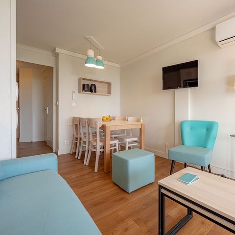 APPARTEMENT 6 personen - - 1 bedroom + 1 sleeping alcove - Air-conditioned - Terrace or balcony