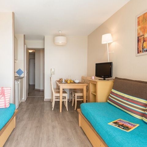 Appartement 5 personen - - 1 bedroom - Terrace or balcony