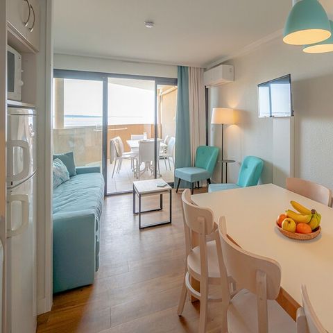 Appartement 6 personen - - 1 bedroom + 1 sleeping alcove - Sea view - Air-conditioned - Terrace or balcony