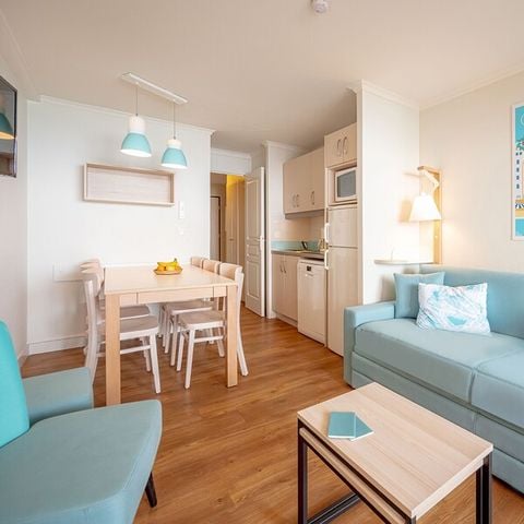 Appartement 6 personen - - 1 bedroom + 1 sleeping alcove - Sea view - Air-conditioned - Terrace or balcony