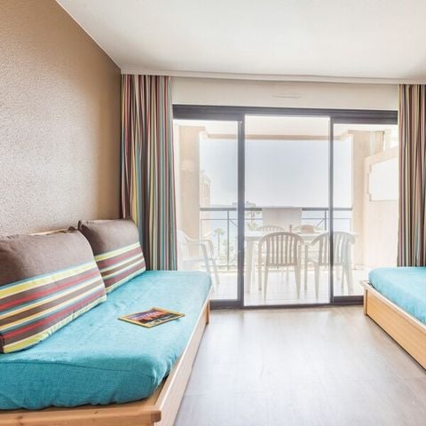 Appartement 7 personen - - 1 bedroom + 1 sleeping alcove - Terrace or balcony