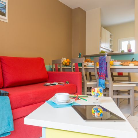 Bungalow 6 personen - - 2 bedrooms - Duplex - Fireplace - Terrace