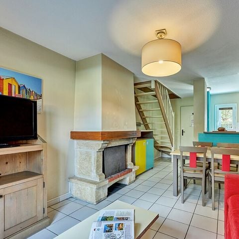 Vakantiehuis 6 personen - 1 slaapkamer - Duplex - Open haard - Terras