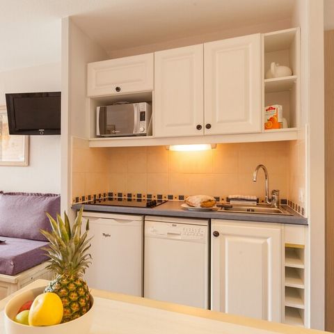 Studio 4 personen - Studio - 1 sleeping alcove - Terrace or  balcony