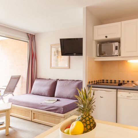 Studio 4 personen - Studio - 1 sleeping alcove - Terrace or  balcony