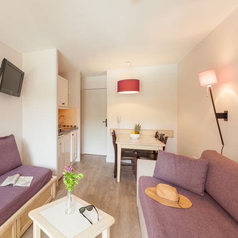 Studio 4 personen - Studio - 1 sleeping alcove - Terrace or  balcony