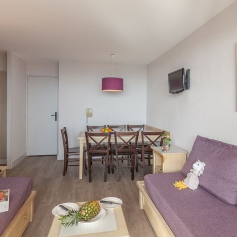 APPARTEMENT 6 personen - - 1 bedroom + 1 sleeping alcove - Terrace or balcony - Garden view