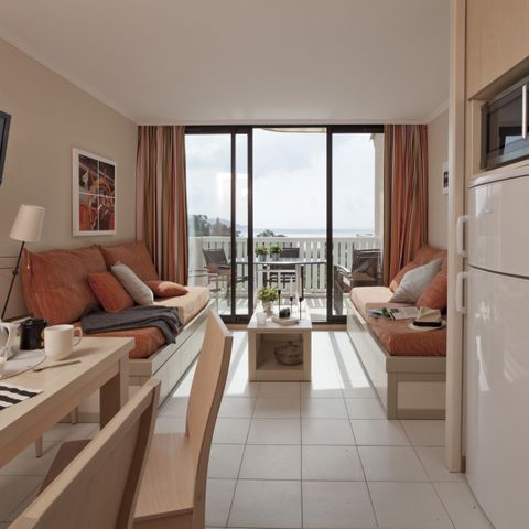 Studio 5 personen - Studio - 1 sleeping alcove - Terrace or balcony