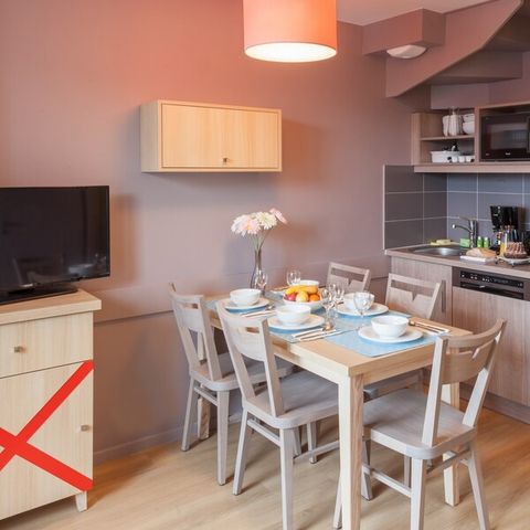 Appartement 5 personen - - 2 bedroom - Duplex