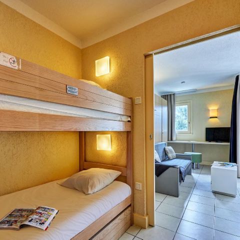 Studio 4 personen - Studio - 1 sleeping alcove - South facing
