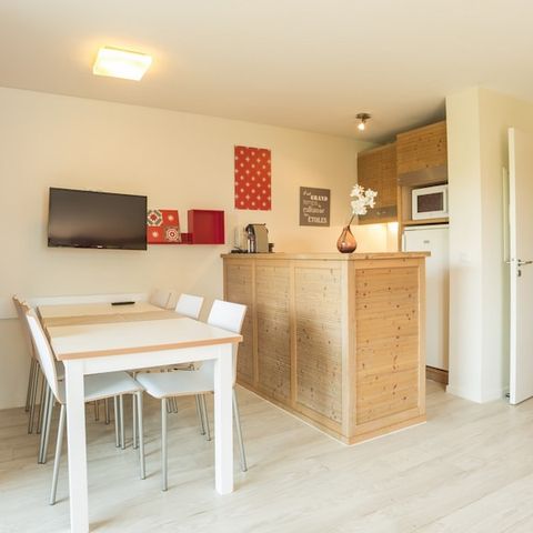 APPARTEMENT 6 personen - - 1 bedroom + 1 sleeping alcove - Garden view