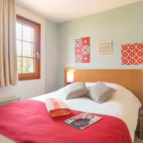 APPARTEMENT 6 personen - - 1 bedroom + 1 sleeping alcove - Garden view