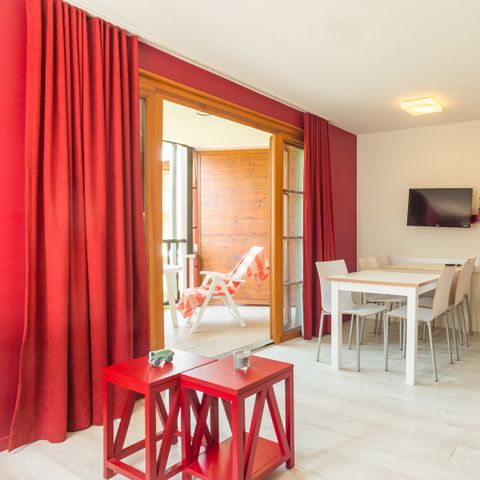 APPARTEMENT 6 personen - - 1 bedroom + 1 sleeping alcove - Garden view