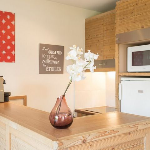 Appartement 6 personen - 1 bedroom - 1 sleeping - Alcove - Garden view