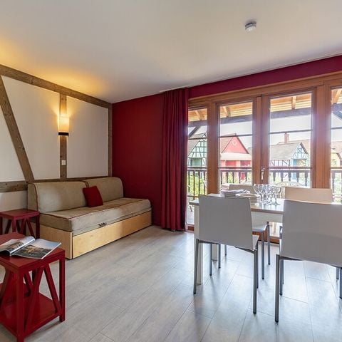 Appartement 7 personen - 2 bedrooms - Duplex - Garden view
