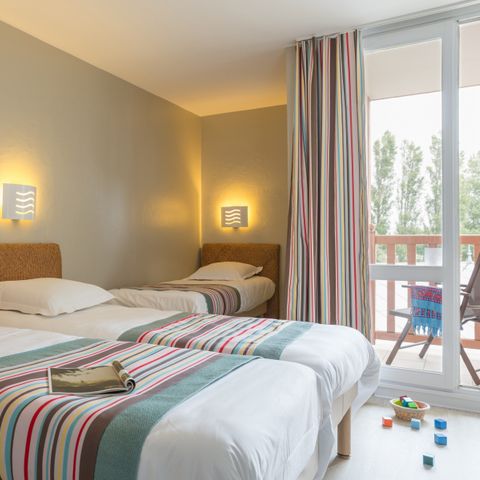 APPARTEMENT 5 personen - - 1 bedroom - Terrace or Balcony