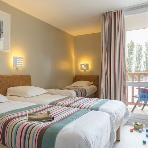 APPARTEMENT 5 personen - 1 bedroom - Terrace or Balcony
