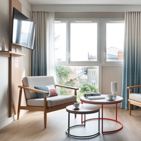 Appartement 6 personen - 1 bedroom - 1 sleeping - Alcove - Garden view