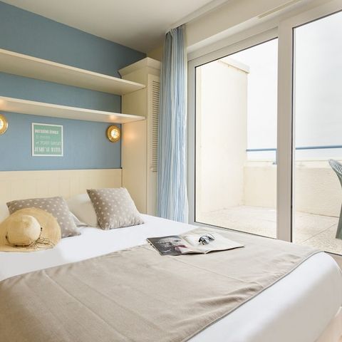 APPARTEMENT 6 personen - - 2 bedrooms - Balcony - Sea view