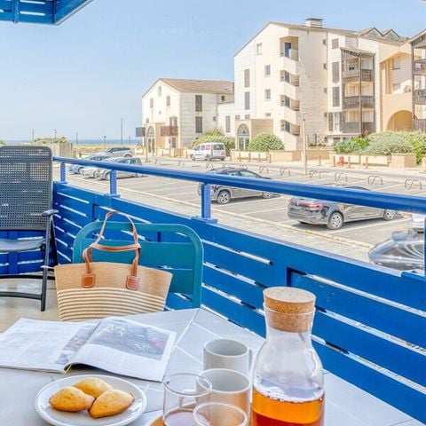 Appartement 4 personen - 1 bedroom- - Terrace or balcony - Street side