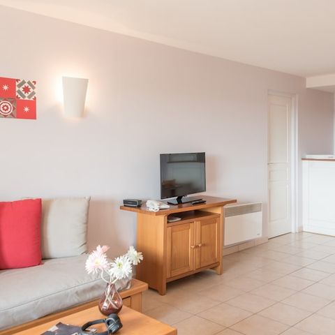 APPARTEMENT 7 personen - 1 bedroom + 1 sleeping alcove  - Golf view