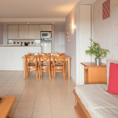 APPARTEMENT 7 personen - 1 bedroom + 1 sleeping alcove  - Golf view