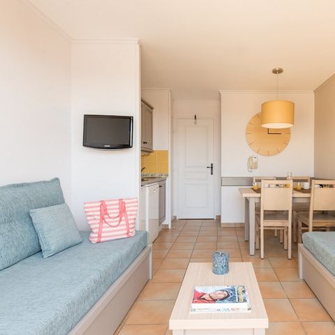 Studio 4 personen - Studio - 1 sleeping alcove - Terrace or Balcony