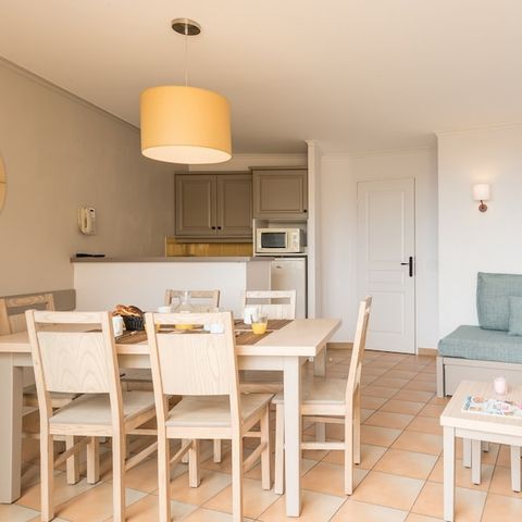 APPARTEMENT 6 personen - - 1 bedroom + 1 sleeping alcove  - Terrace or Balcony