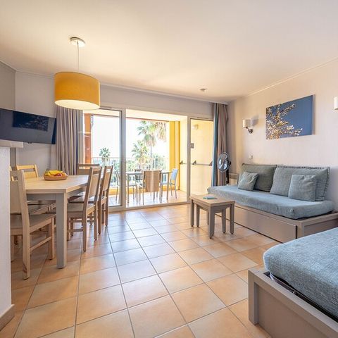 Appartement 6 personen - - 1 bedroom - Terrace or Balcony - Sea view