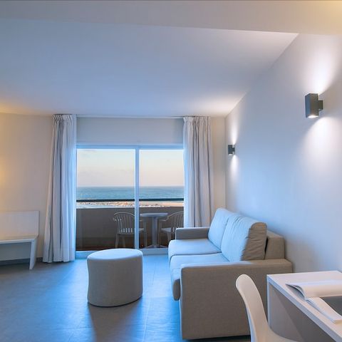 Hotelkamer 2 personen - Junior Suite Balkon - Uitzicht op zee - 1 slaapkamer