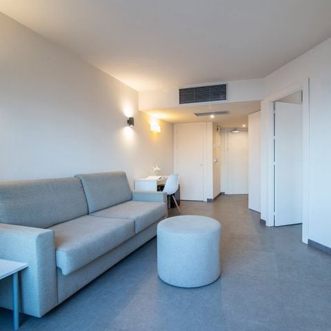 Kamer 2 personen - Junior Suite Balkon - Uitzicht op zee - 1 slaapkamer