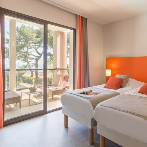 APPARTEMENT 5 personen - - 1 bedroom - Terrace or balcony - Sea view