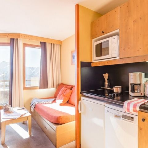 APPARTEMENT 6 personen - -  1 bedroom + 1 sleeping alcove - Duplex
